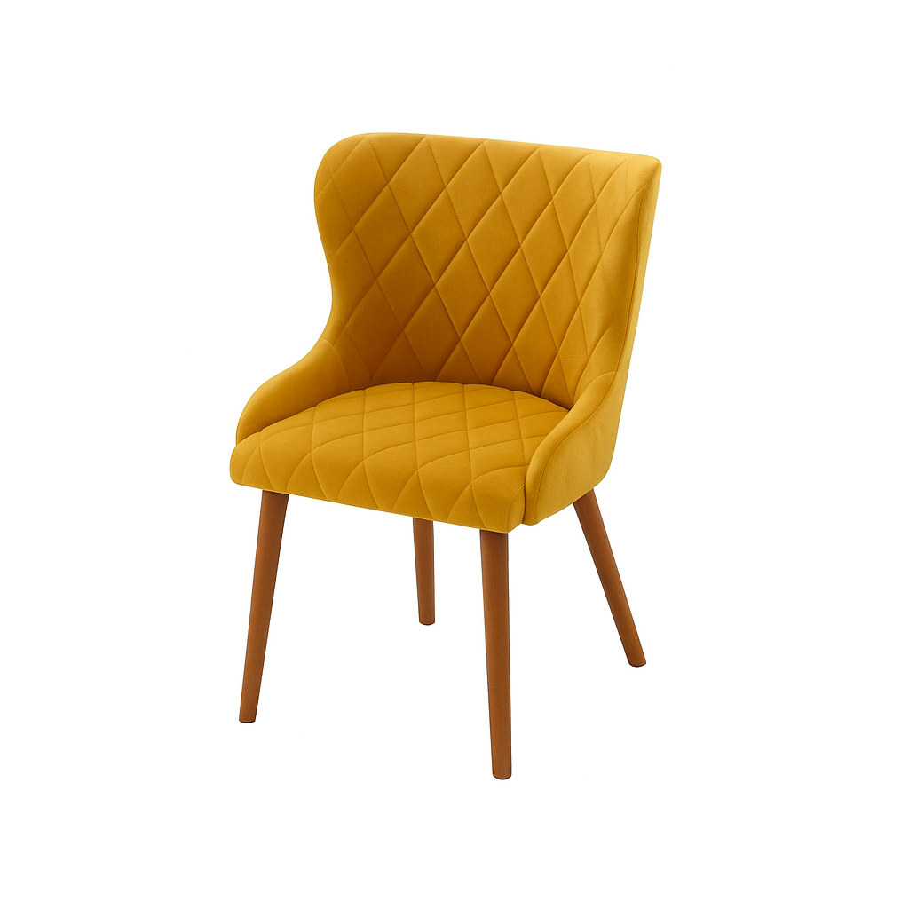 Scaun catifea VERDE | model AMANDA