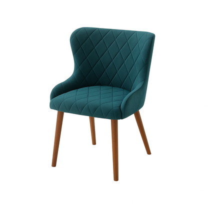 Scaun catifea GALBENA | model AMANDA