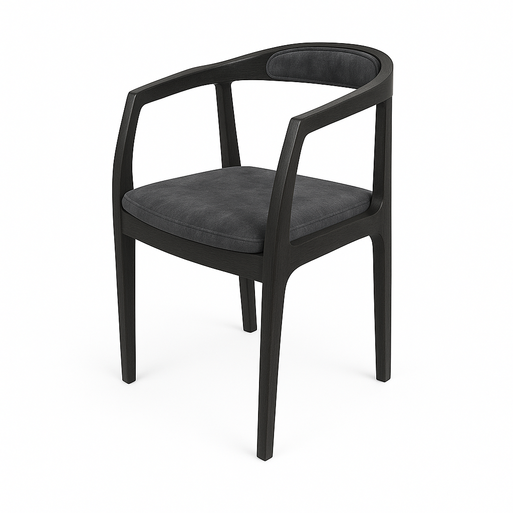 Scaun catifea GRI | model ANTO