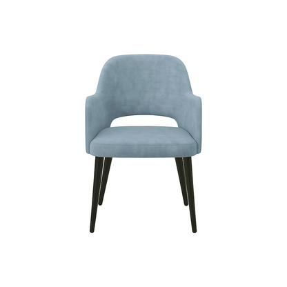 Scaun catifea ROZ | model APRIL