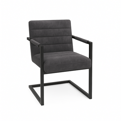 Scaun catifea GRI | model BADSAAL 4STARR