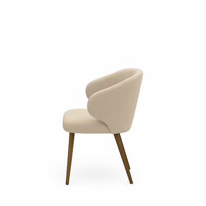 Scaun catifea ROZ | model CAPRICE