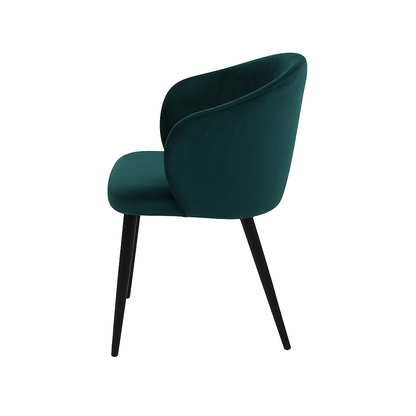 Scaun catifea VERDE | model CAPRISO