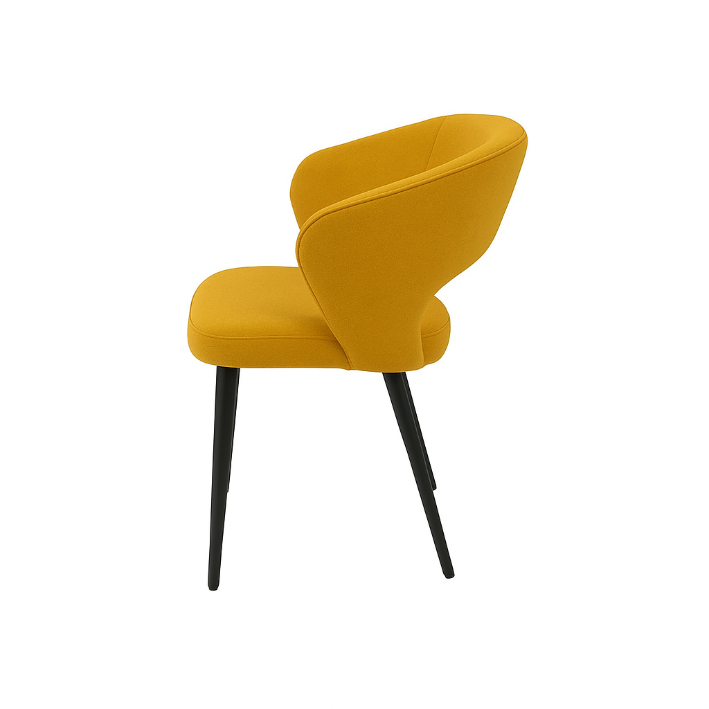 Scaun catifea ALBASTRA | model CASIUS