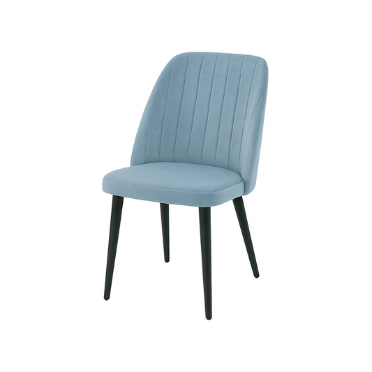 Scaun catifea ALBASTRA | model CREA