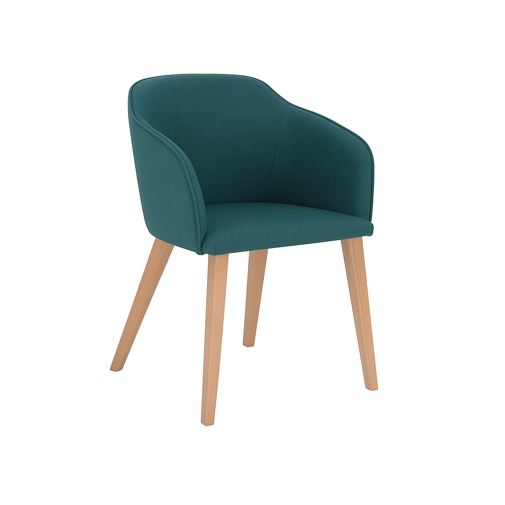 Scaun catifea VERDE | model CROCO