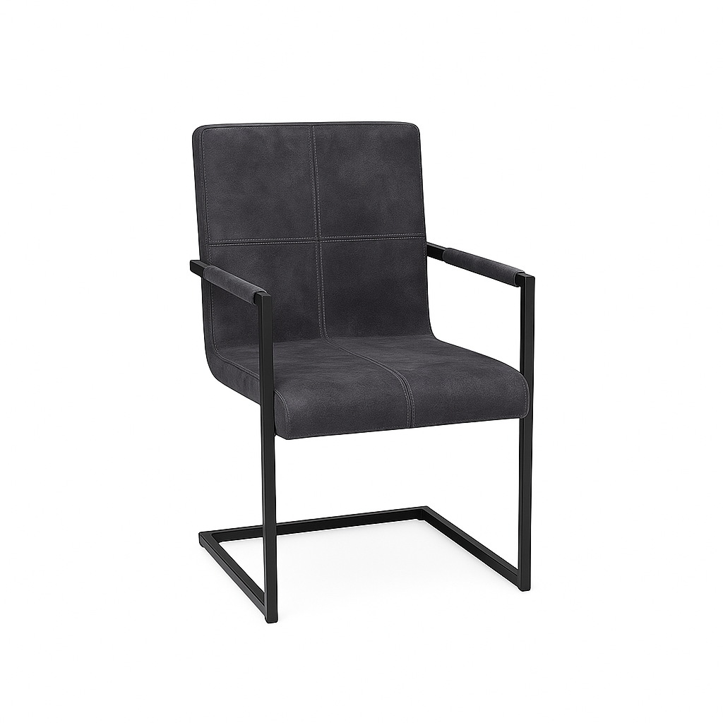 Scaun catifea MARO | model INDU QUADRANT