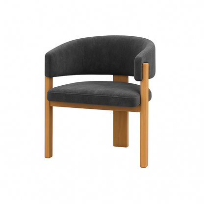 Scaun catifea GRI | model MAREI