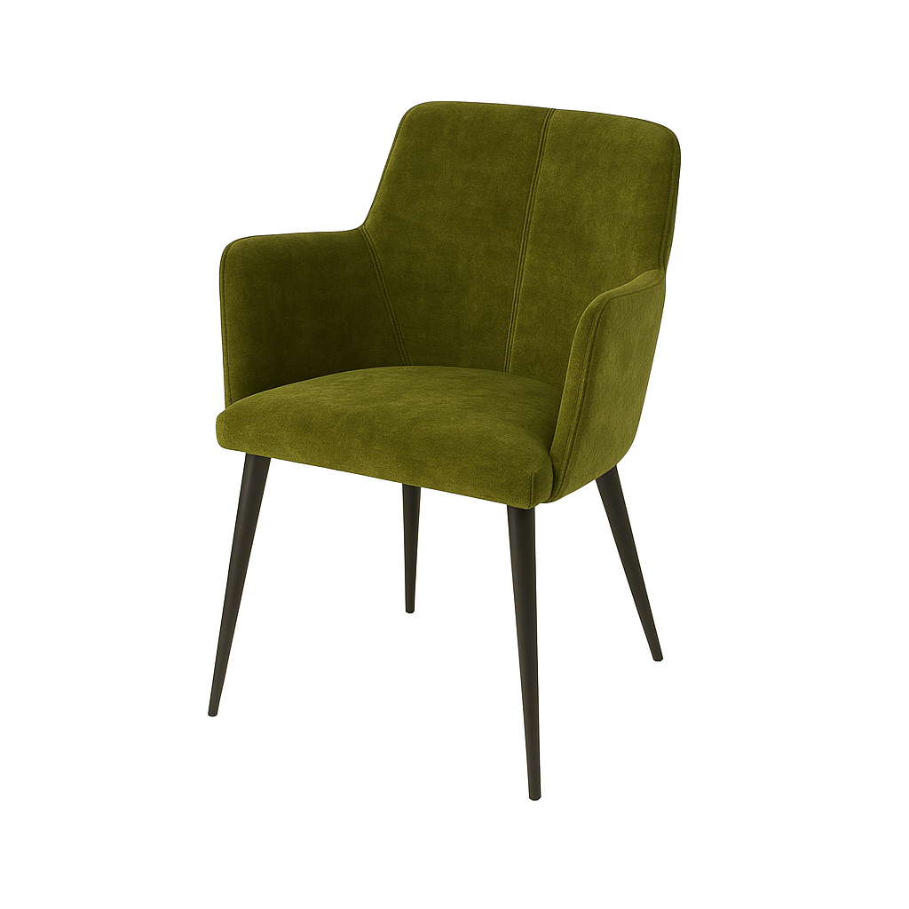 Scaun catifea VERDE | model RESI