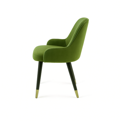 Scaun catifea VERDE | model ROCCO G