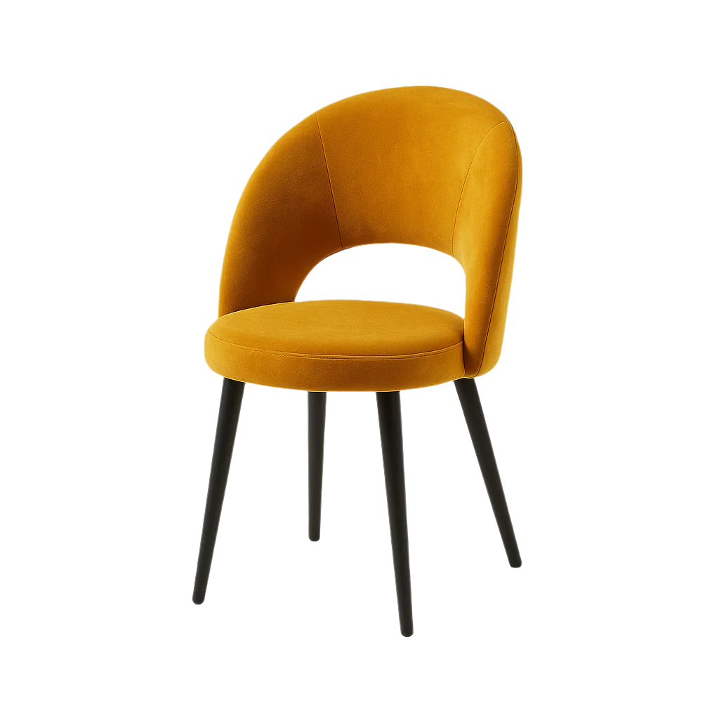 Scaun catifea ROSIE | model RON