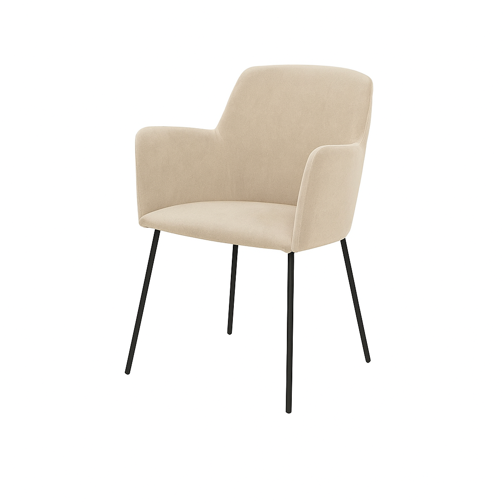 Scaun catifea ALBASTRA | model SIGMA