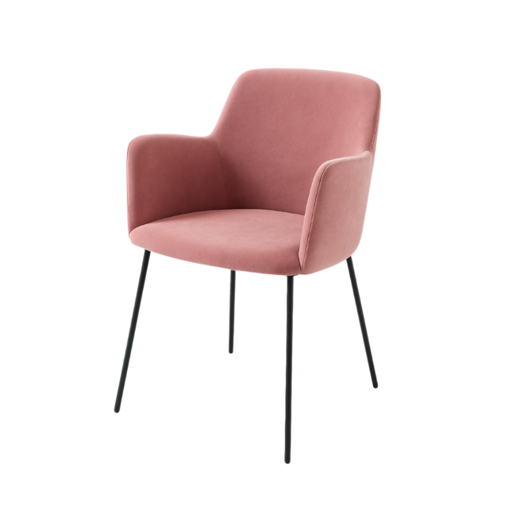 Scaun catifea GALBENA | model SIGMA