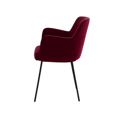 Scaun catifea BORDO | model SIGMA