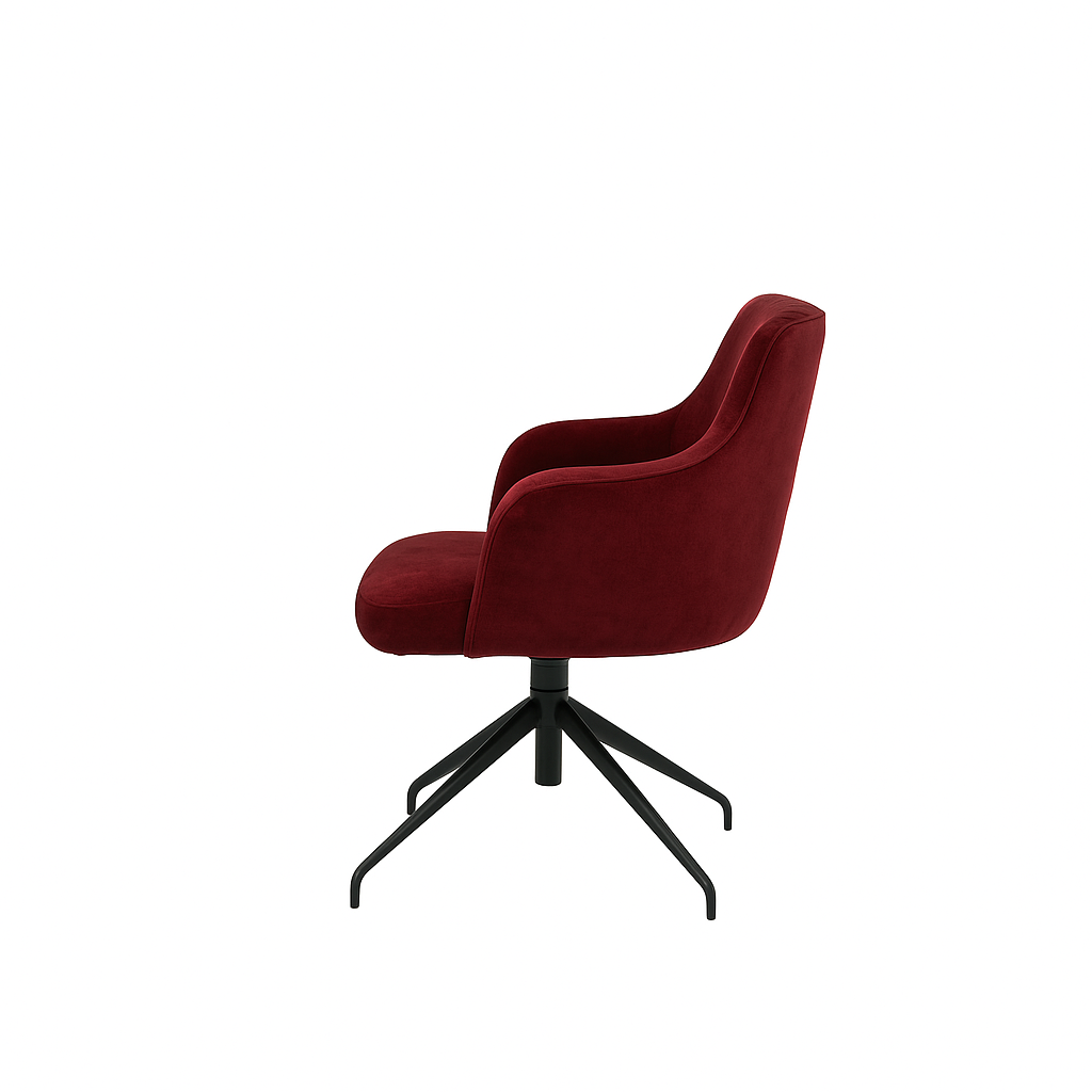 Scaun catifea VERDE | model SOHO