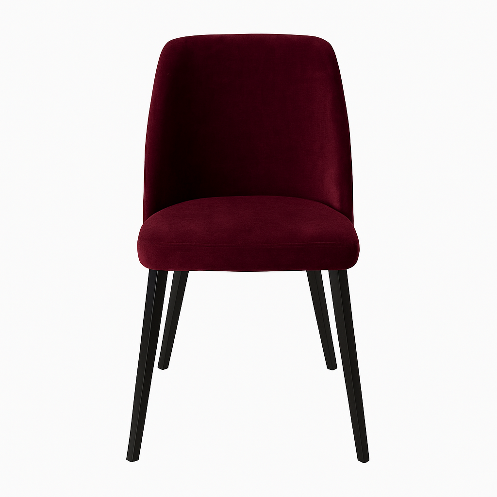 Scaun catifea BORDO | model SOLO