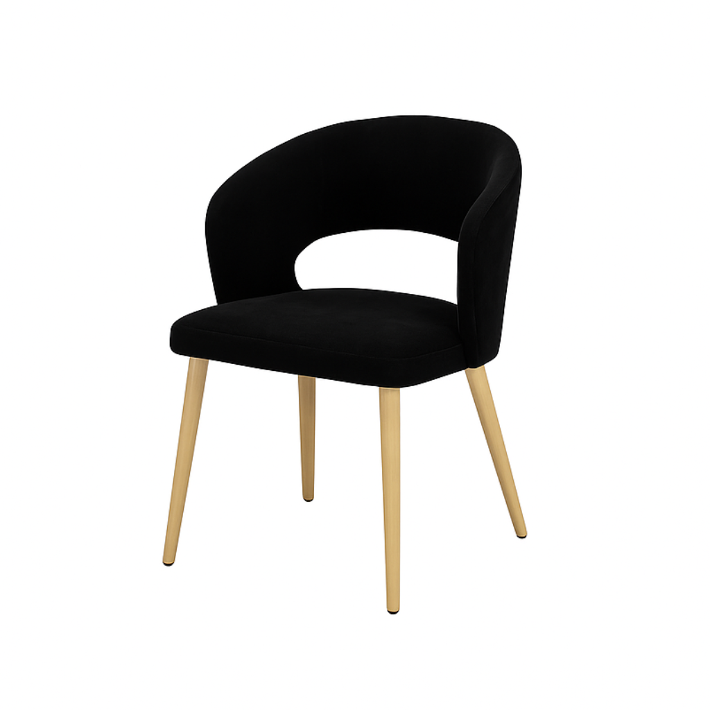 Scaun catifea ALBASTRA | model THOMAS