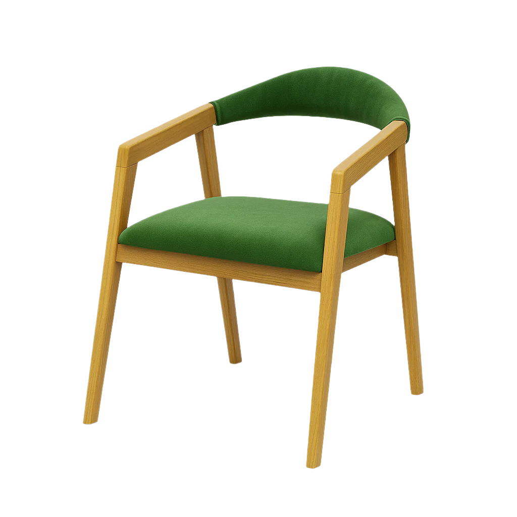 Scaun catifea VERDE | model VIGO