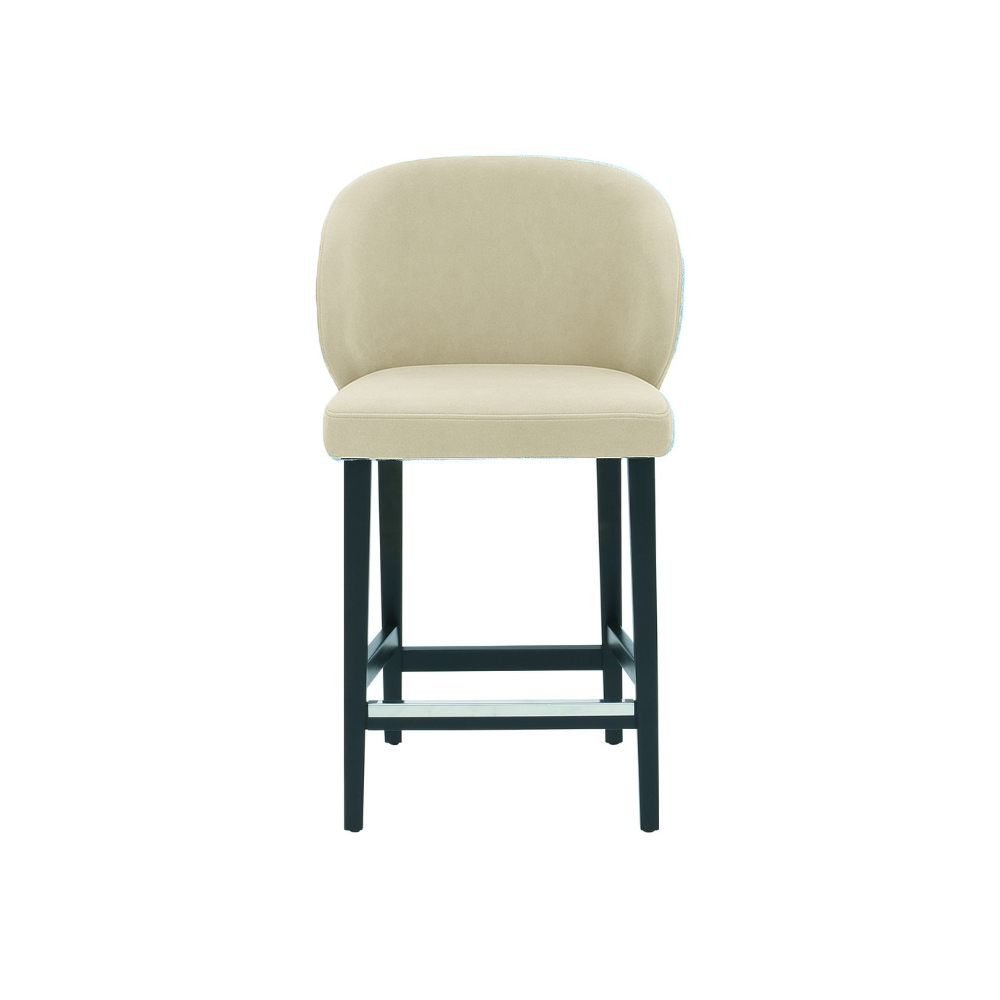 Scaun de bar catifea TURCOAZ | model CAPRICE