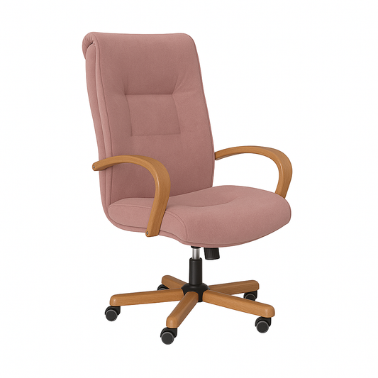 Scaun ergonomic catifea ROZ | model BIG STAR P