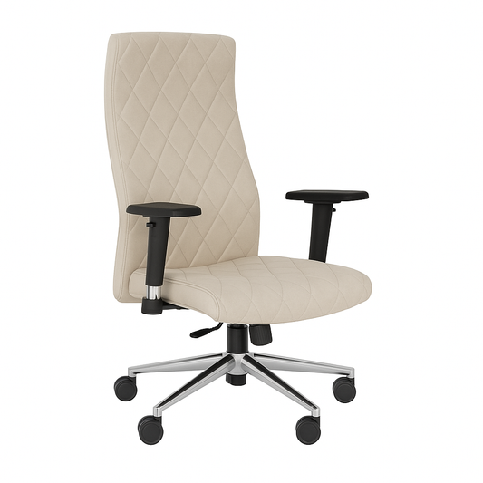 Scaun birou catifea BEJ | model MAGIC P