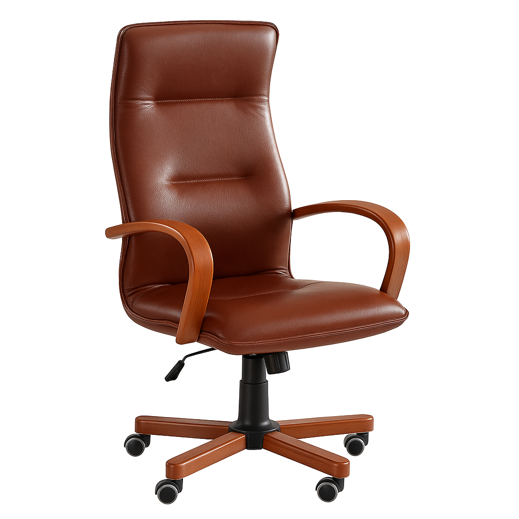 Scaun ergonomic piele MARO | model OMEGA P