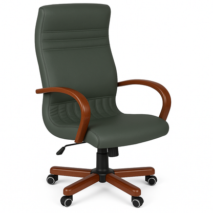 Scaun birou piele ALBA | model GOLD P