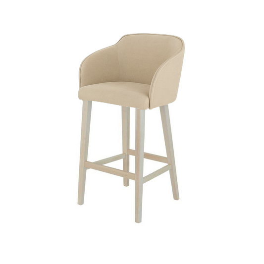 Scaun insula catifea BEJ | model CROCO