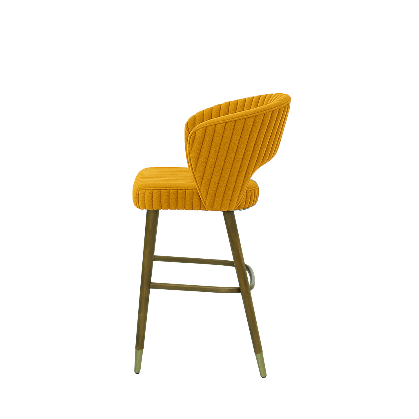 Scaun insula catifea BORDO | model THOMAS