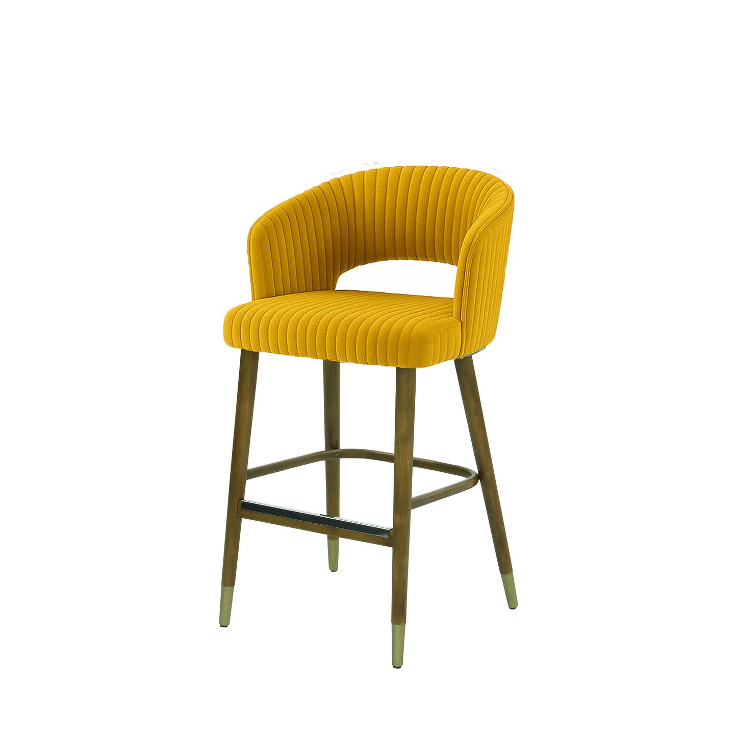 Scaun insula catifea ROZ | model THOMAS