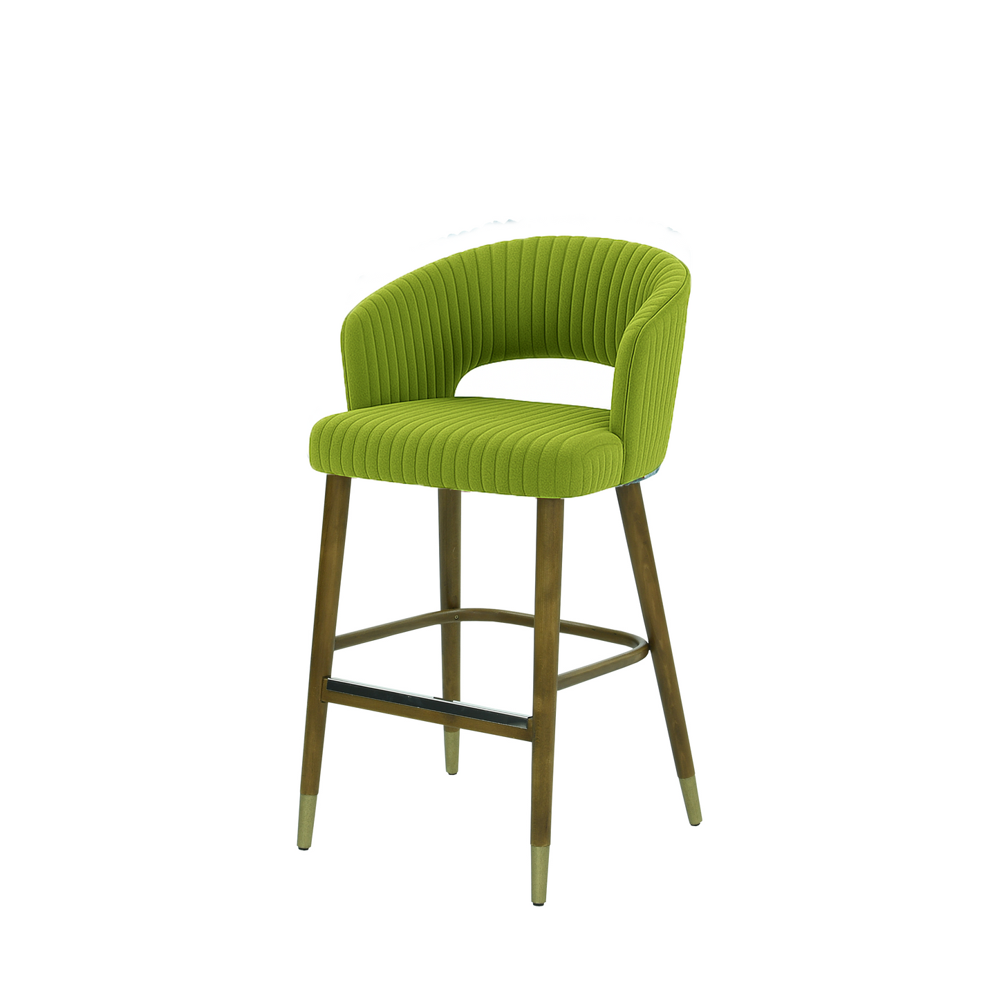 Scaun insula catifea ALBASTRA | model THOMAS