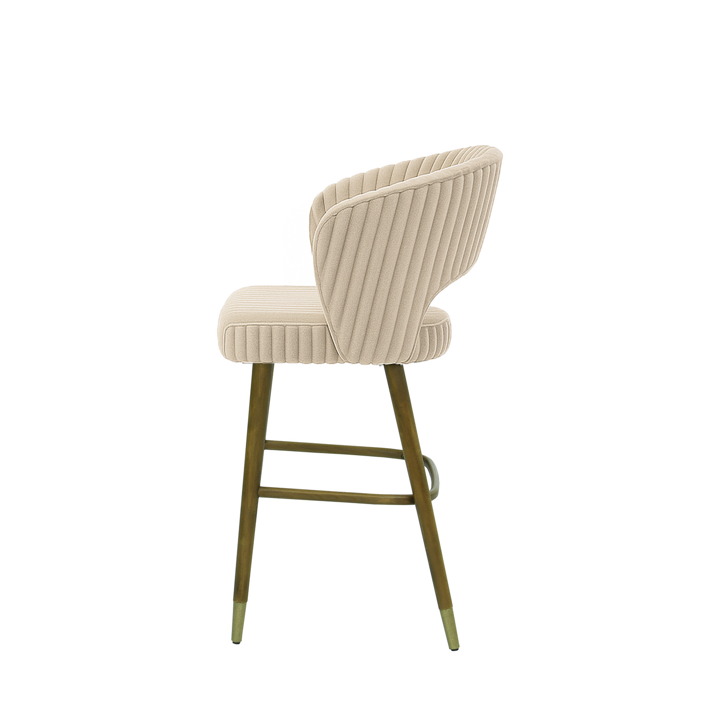 Scaun insula catifea BEJ | model THOMAS