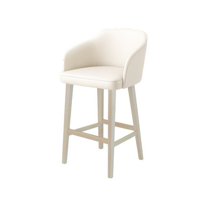 Scaun bar piele naturala | model CROCO