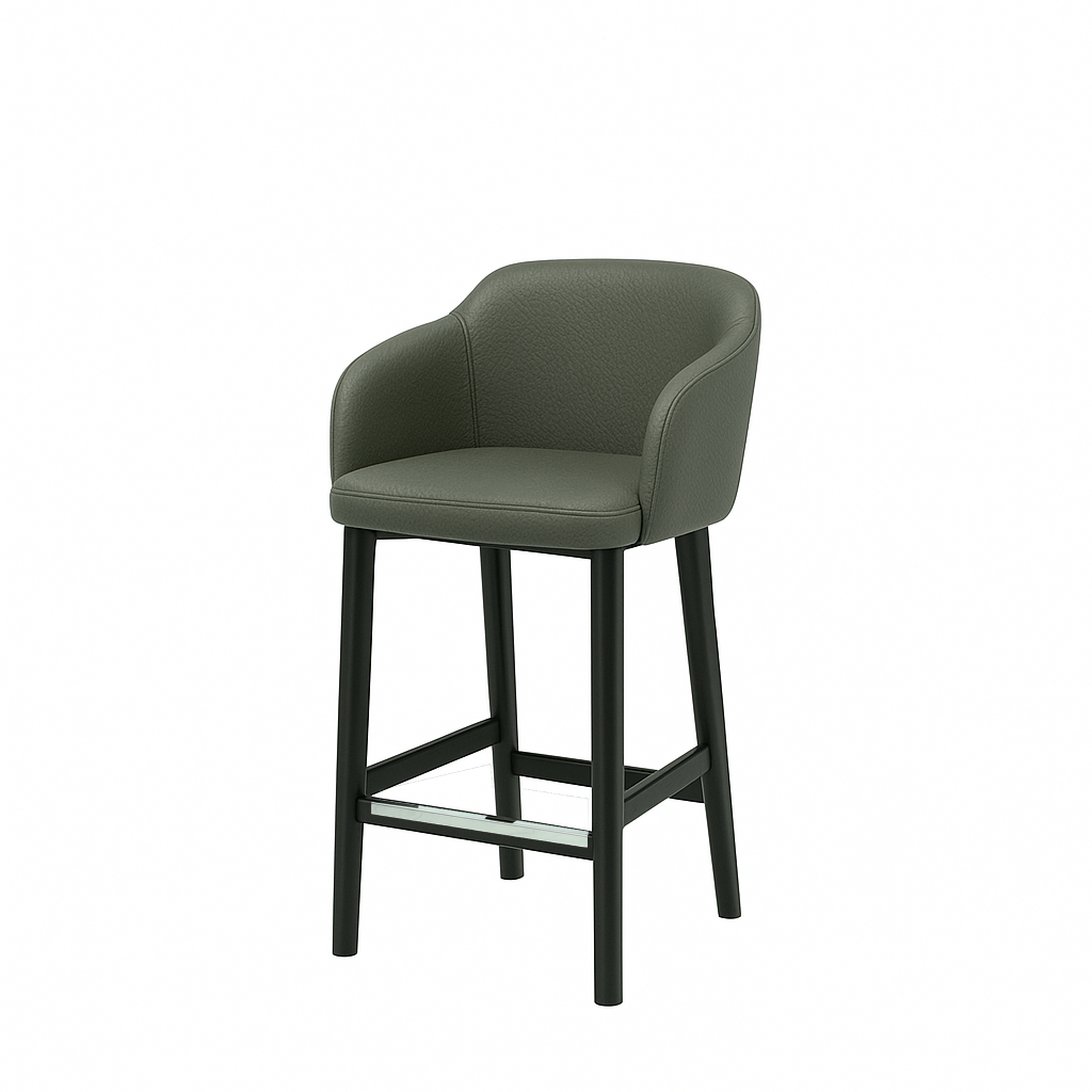 Scaun insula piele ALBA | model CROCO