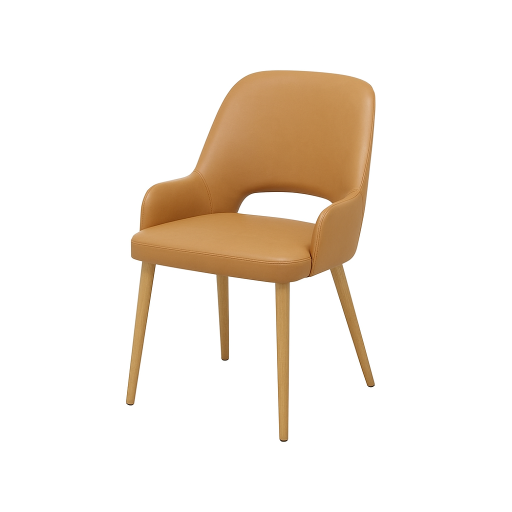 Scaun piele ALBA | model HUGO