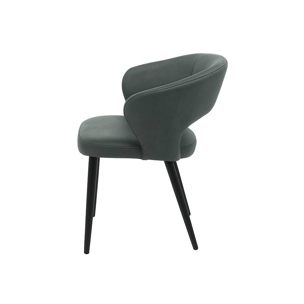 Scaun piele VERDE | model CASIUS