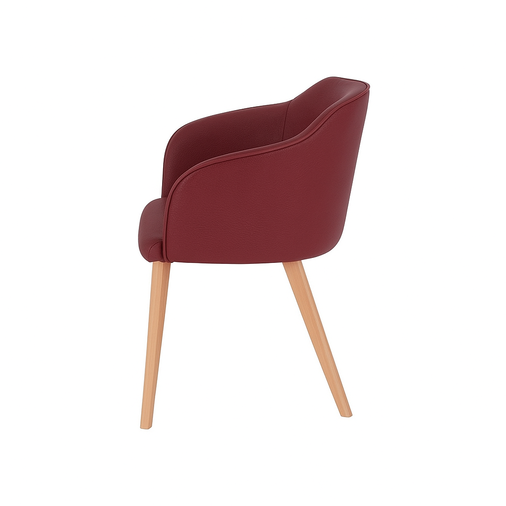 Scaun piele MARO | model CROCO