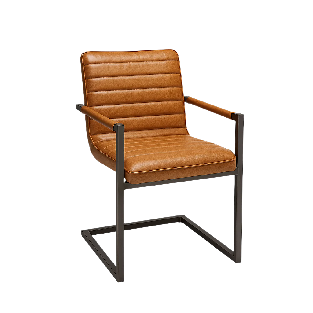 Scaun piele MARO DESCHIS | model INDU WAVE S