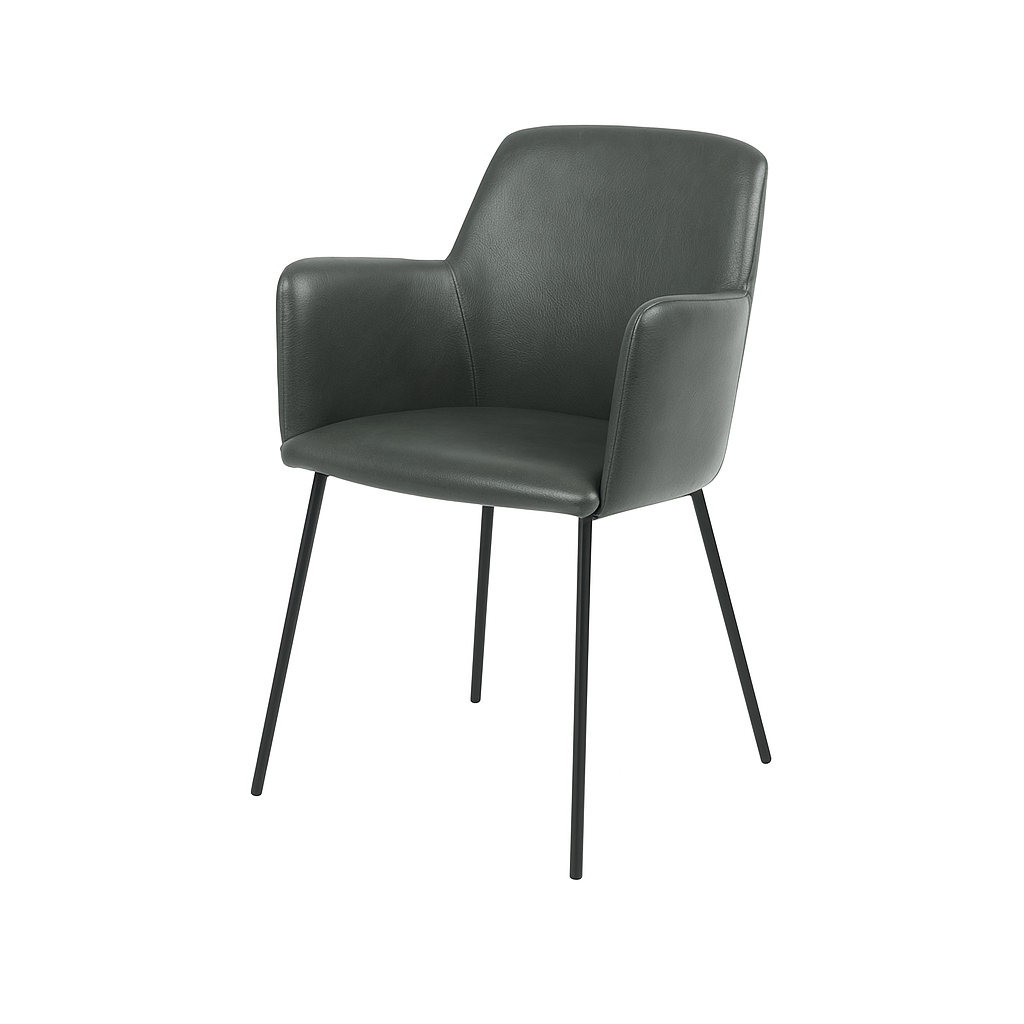 Scaun piele VERDE | model SIGMA