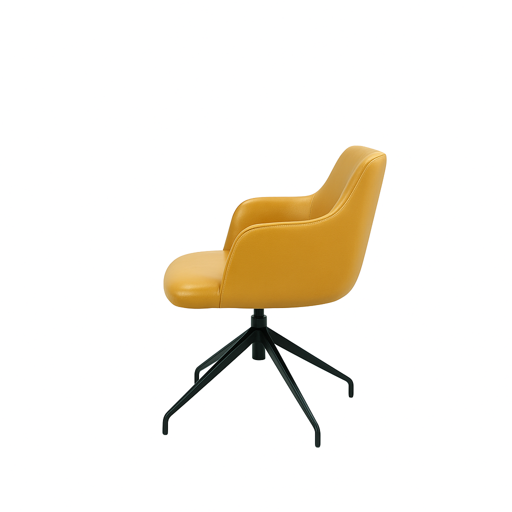 Scaun piele VERDE | model SOHO