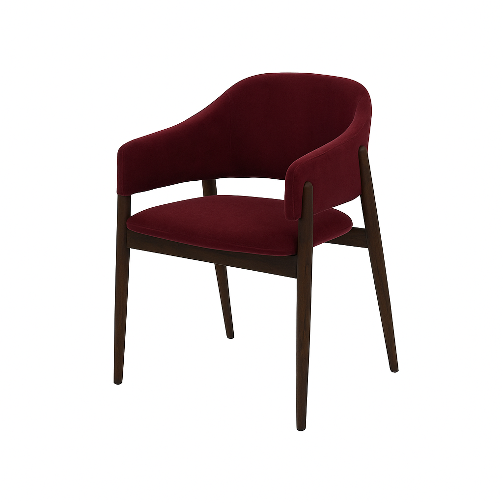 Scaun catifea TURCOAZ | model ALBA