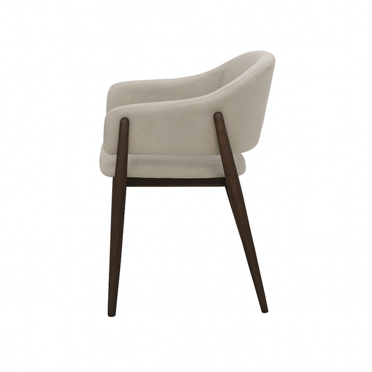 Scaun catifea BEJ | model ALBA